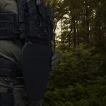 Протиуламковий фартух 1-го класу захисту (з балістичним пакетом). Розмір XL. Чорний 11