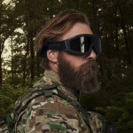 Окуляри балістичні Swiss Eye F-Tac Black. Лінзи з полікарбонату, надміцні 7