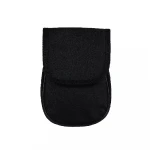 Поясна сумка-чохол для активних навушників. Кріплення Molle. Чорна