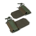 Боковой левосторонний эластичный подсумок для магазинов АК/АR и турникетов открытого типа с креплением на липучке. Олива 5