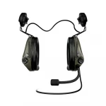 Активні навушники Sordin® Supreme MIL CC (Helmet version) з кріпленням ARC Rail. Green 3