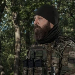 Комплект зимових головних аксесуарів FrostWrap: флісова шапка та баф. Ranger green 3