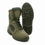 Тактичне взуття Milbot Conquest з мембраною Gore-Tex®. Нубук. Олива 2