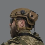 Активные наушники Earmor M31H (Helmet version) с креплением ARC rail. Койот 5