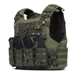Бойовий бронежилет IBV-2 (Stanag 2920). Вага 4.3 кг. Збільшена площа захисту. Олива. L/XL