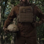 Бронежилет 6-го класса (PRO). Вес 5.3 кг. Керамические плиты 2.4 кг. Койот 14