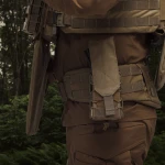 Подвійний закритий підсумок з клапаном під магазини АК/АR. Койот 5