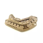 Комплект рейок на шолом Fast\TOR-D, планки Picatinny та кріплення Wing-Loc, Койот 4