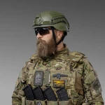 Кевларовий шолом Mich 2000 Ops Core олива. Рівень захисту NIJ IIIA 5