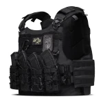 Плитоноска IBV (аналог IOTV). Увеличенная площадь защиты. Черного цвета