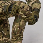Военные штаны ВСУ с наколенниками. Армированный Rip-Stop. Мультикам 5