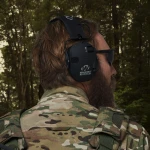 Активные наушники Walker's Razor Black (Черный) с оголовьем. Производитель США 8