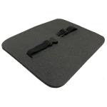 Коврик для сидения с фиксаторами фастекс, 35 х 30 х 2,0 см, 2-слойный, хаки 2