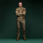 Флисовая тактическая кофта Garrison Fleece Multicam. Temperature control, polyester 6