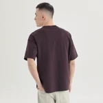 Футболка «Живи» от Rift. Oversize. Шоколадный 4