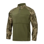 Тактическая рубашка UBACS ВСУ. Основа Coolmax, рукава Rip-Stop. Пиксель