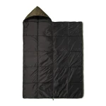 Спальный мешок летний (одеяло с капюшоном), 220 х 73 см. Цвет Хаки. 2