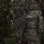 Противоосколочный фартук 2-го класса защиты (с баллистическим пакетом). Размер XL. Мультикам 8