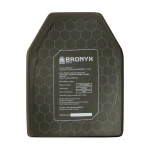 Керамічна бронеплита 5 класу Bronyx. Вага 3.38 кг. Розмір XL (27.5х35.5 см)