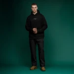 Худи M1 Mono коллекция NAME. Cotton and polyester. Цвет Черный 6