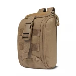 Подсумок-органайзер аптечка. Крепление Molle. Cordura 500D. Койот