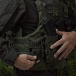 Боевой бронежилет IBV-1. Вес 3.6 кг. Увеличенная площадь защиты. Олива. L/XL 8