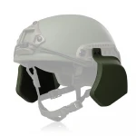 Защита боковая баллистическая защита для шлемов без ушей (типа FAST, TOR). Олива