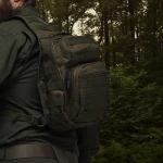 Рюкзак однолямочный Mil-Tec "One strap assault pack". Олива. 8