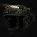 Тактичний ліхтарик LT-09-T на шолом з 4-ма світлодіодами. Олива 5