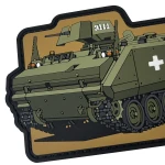 Патч (шеврон) «YPR 765» от Patch hunter. Мягкий ПВХ пластик мягкий. Койот 2