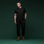 Спортивні штани Ukrarmor Rush Pants з еластичним поясом. Чорний 2