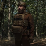 Сумка-напашник стандартна. Матеріал Cordura 1000. Койот 3