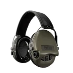 Активные наушники Sordin Supreme Pro. Цвет Олива с черным оголовьем