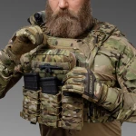 Нагрудний адмін підсумок. Cordura 1000. Кріплення Molle. Мультикам 3