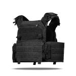 Бронежилет 3-го класса (PRO). Вес 3.8 кг. Полиэтиленовые плиты 1.6 кг. Черный 7