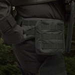 Підсумок утилітарний L. Кріплення Molle. Cordura 1000. Олива. 3