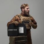 Плиты керамика 6 класс защиты (комплект). Вес 5.6 кг. Размер M (25х30 см.) 10