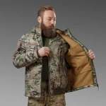 Куртка тактична Softshell All Weather 3 in 1 (до -20°C). Чорний 5