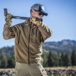 Флісова куртка (товстий фліс) Helikon-Tex Patriot. Чорний 2