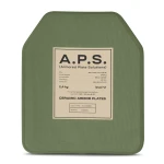 Керамічна плита 6 класу. Вага 2.4 кг. Розмір M (25х30 см.) A.P.S. Олива