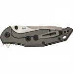 Нож раскладной SKIF Adventure II SW. Светлое (классическое) лезвие. Длина 223 мм. Черный. 6