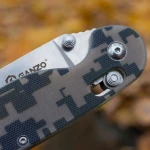 Нож складной Ganzo G727M камуфляж. Нержавеющая сталь 440С 6