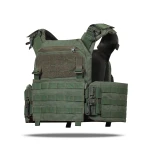 Увеличенный бронежилет 4 класса (PRO). Вес 9.7 кг. Стальные бронеплиты 4.5 кг. Олива 7