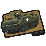 Патч (шеврон) «YPR 765» от Patch hunter. Мягкий ПВХ пластик мягкий. Койот 3