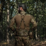 Плечові ремені для тактичного пояса. Кріплення Molle. Мультикам 5