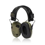 Активні навушники Walker's Razor Patriot OD Green з наголів'ям. Виробник США 2