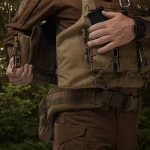 Плитоноска IBV (аналог IOTV). Збільшена площа захисту. Колір Койот 8