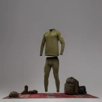 Термобелье  2-го уровень TOUNDRA II (Cold Weather Thermal System). Олива 12