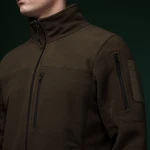 Флісова кофта Ukrarmor Patrol Pullover Fleece Ranger green. Polyester, windproof 3