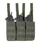 Потрійний підсумок під магазини АК/АR. Cordura 1000. Molle. Олива 3
